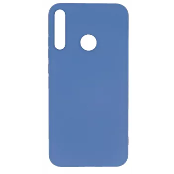Evelatus Huawei P40 Lite E Soft Touch Silicone Case Blue