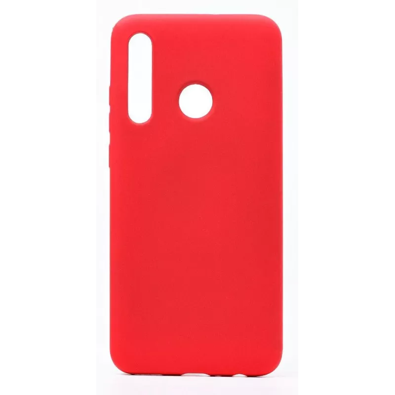 Evelatus Huawei P40 Lite E Soft Touch Silicone Case Red