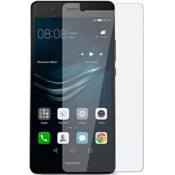 EVELATUS Huawei P9 Silikoonist tagakaas Must