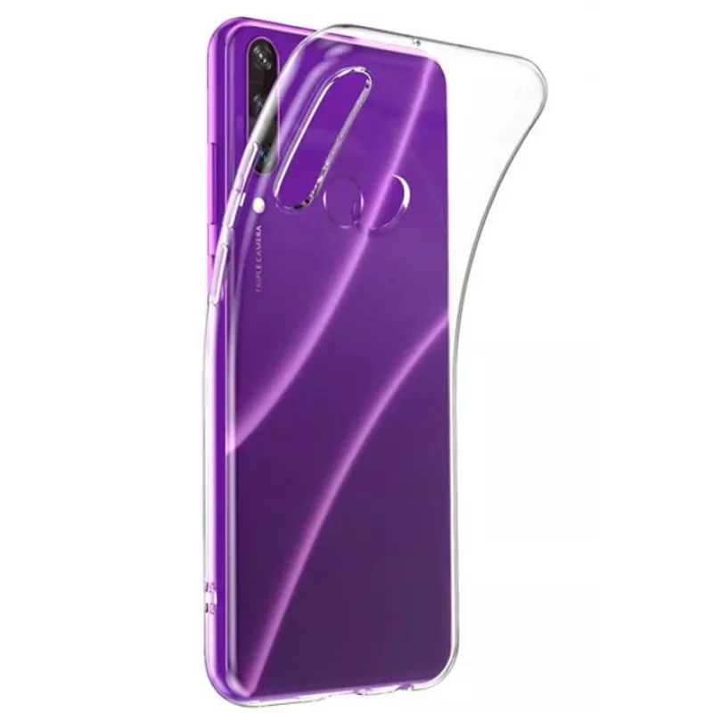Evelatus Huawei Y6P Clear Silicone Case 1.5mm TPU Transparent