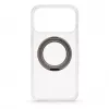 Evelatus hübriidkest MagSafe ja 360° metallalusele iPhone 17 Pro Max, läbipaistev