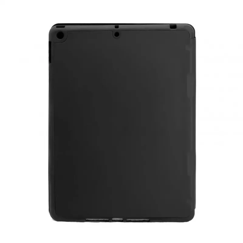 Evelatus iPad 10.2 tahvelarvuti ümbris imiteeritud mikrokiud sisemusega must
