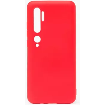 Evelatus Nano Silicone Case for Xiaomi Mi Note 10 / Mi Note 10 Pro - Soft Touch TPU - Red