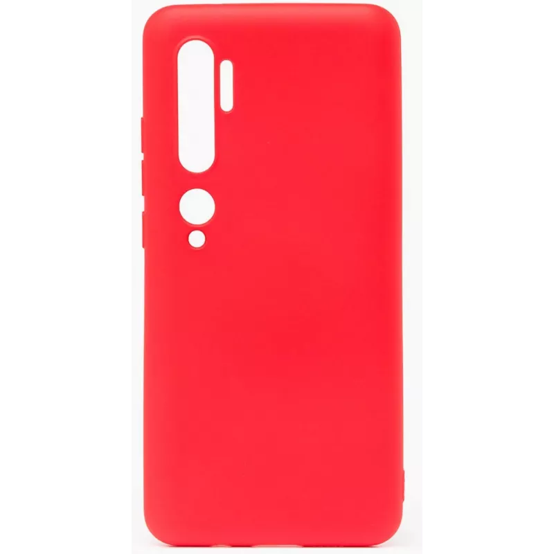 Evelatus Nano Silicone Case for Xiaomi Mi Note 10 / Mi Note 10 Pro - Soft Touch TPU - Red