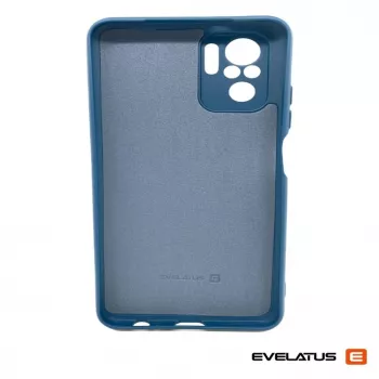 Evelatus Nano Silicone Case for Xiaomi Redmi Note 10 / Note 10S - Navy Blue