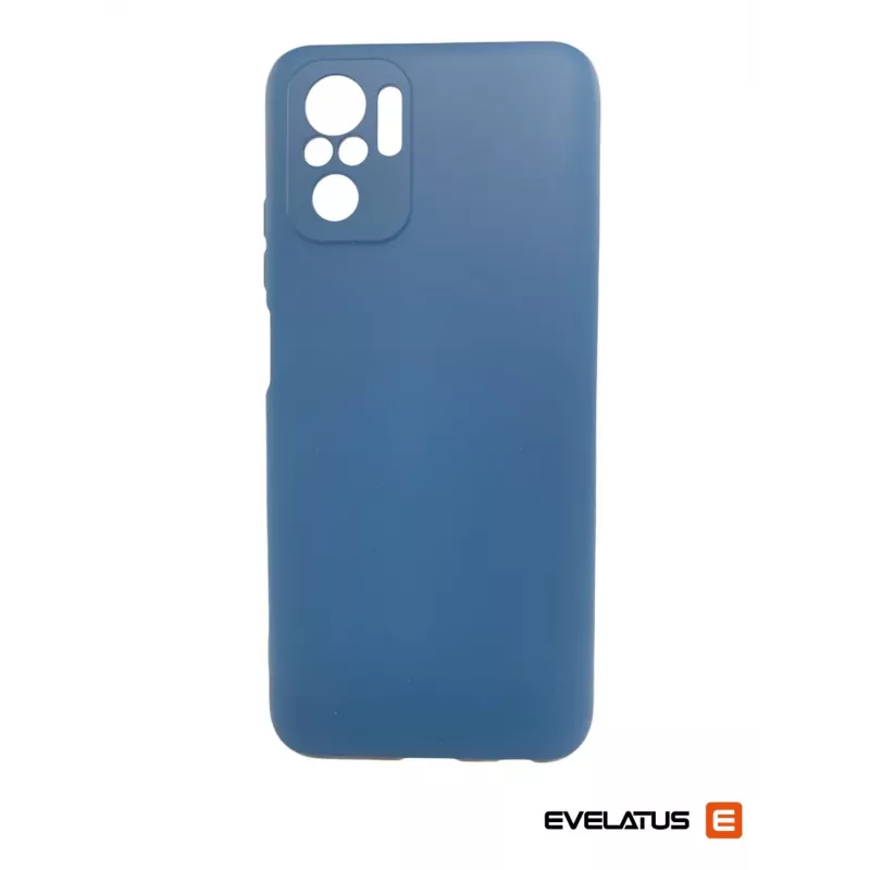 Evelatus Nano Silicone Case for Xiaomi Redmi Note 10 / Note 10S - Navy Blue