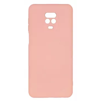 Evelatus Nano Silicone Case for Xiaomi Redmi Note 9 Pro / Redmi Note 9S - Soft Touch TPU - Beige