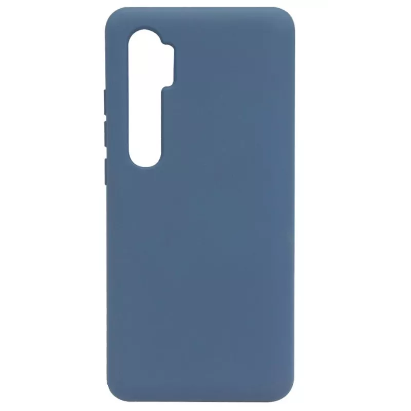 Evelatus Nano Silicone Case Soft Touch TPU for Xiaomi Mi Note 10 Lite - Blue