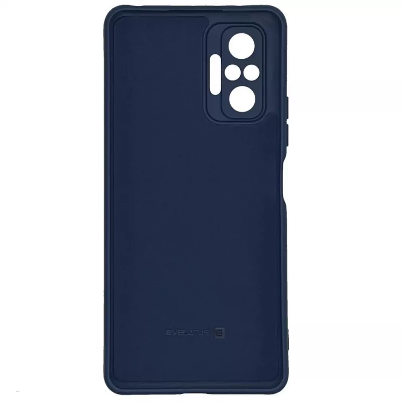 Evelatus Nano Silicone Case Soft Touch TPU for Xiaomi Redmi Note 10 Pro - Blue