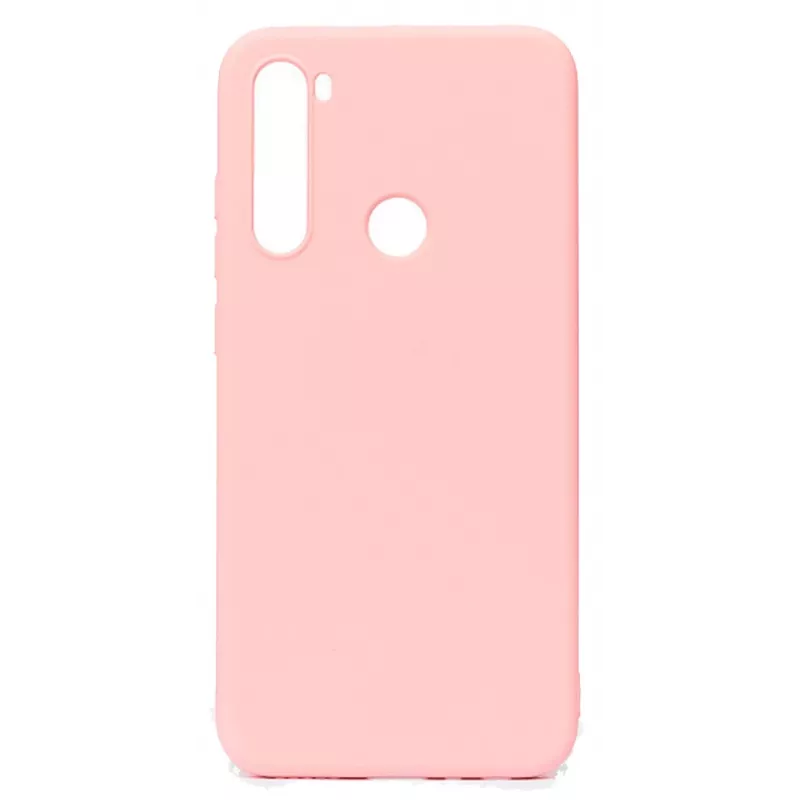 Evelatus Nano Silicone Case Soft Touch TPU for Xiaomi Redmi Note 8 / Redmi Note 8 2021 - Beige