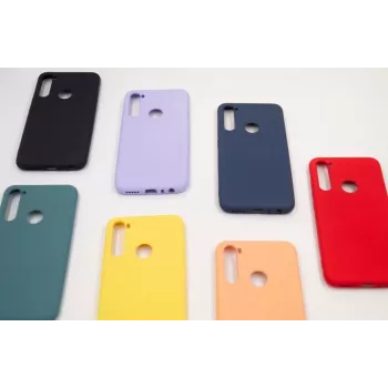 Evelatus Nano Silicone Case Soft Touch TPU for Xiaomi Redmi Note 8 / Redmi Note 8 2021 - Dark Blue