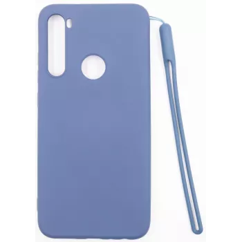 Evelatus Nano Silicone Case Soft Touch TPU for Xiaomi Redmi Note 8 / Redmi Note 8 2021 - Dark Blue