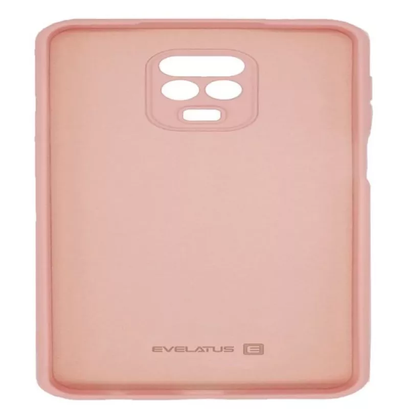Evelatus Nano Silicone Case Soft Touch TPU for Xiaomi Redmi Note 9 Pro / Redmi Note 9S - Beige