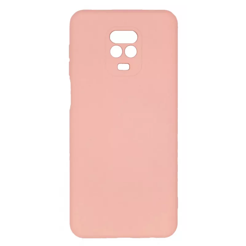 Evelatus Nano Silicone Case Soft Touch TPU for Xiaomi Redmi Note 9 Pro / Redmi Note 9S - Beige