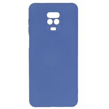 Evelatus Nano Silicone Case Soft Touch TPU for Xiaomi Redmi Note 9 Pro / Redmi Note 9S - Blue