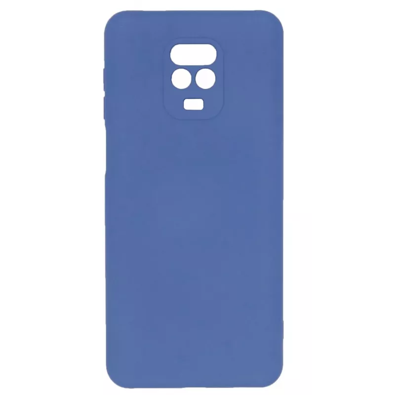Evelatus Nano Silicone Case Soft Touch TPU for Xiaomi Redmi Note 9 Pro / Redmi Note 9S - Blue