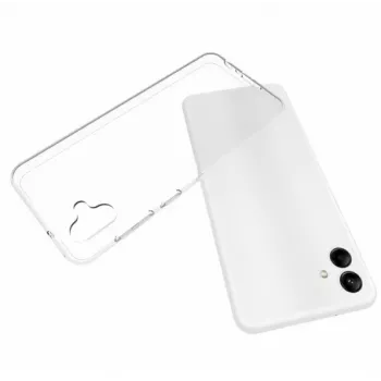 EVELATUS Samsung Galaxy A04E / A04 Clear Silicone Case 1.5mm TPU Transparent