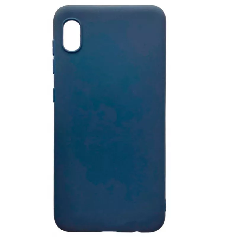 Evelatus Samsung Galaxy A10 Nano Silicone Case Soft Touch TPU Dark Blue