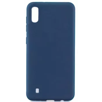 Evelatus Samsung Galaxy A10 Nano Silicone Case Soft Touch TPU Dark Blue