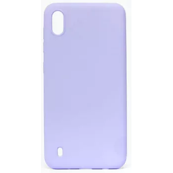 Evelatus Samsung Galaxy A10 Nano Silicone Case Soft Touch TPU Purple