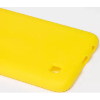 Evelatus Samsung Galaxy A10 Nano Silicone Case Soft Touch TPU Yellow