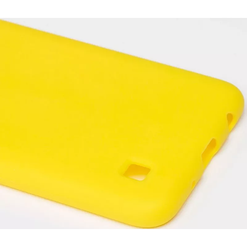 Evelatus Samsung Galaxy A10 Nano Silicone Case Soft Touch TPU Yellow