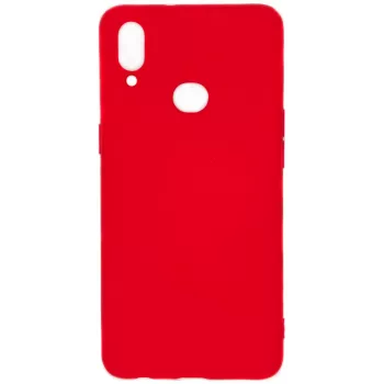 Evelatus Samsung Galaxy A10s Nano Silicone Case Soft Touch TPU Red