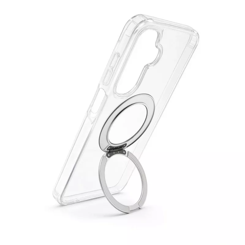 Evelatus Samsung Galaxy A17 4G / A17 5G hübriidkate MagSafe PC+TPU 360 metallaluse läbipaistev