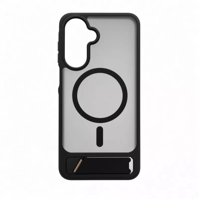 Evelatus Samsung Galaxy A17 4G / A17 5G kummikattega MagSafe alusega must ümbris