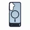 Evelatus Samsung Galaxy A17 4G / A17 5G kummikattega MagSafe alusega ümbris mereväesinine