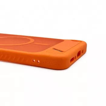 Evelatus Samsung Galaxy A17 4G / A17 5G kummikattega MagSafe alusega ümbris oranž