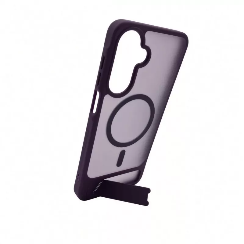 Evelatus Samsung Galaxy A17 4G / A17 5G kummikattega MagSafe alusega ümbris lilla