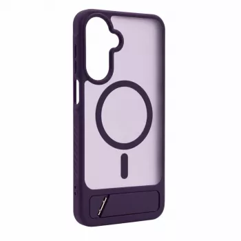 Evelatus Samsung Galaxy A17 4G / A17 5G kummikattega MagSafe alusega ümbris lilla