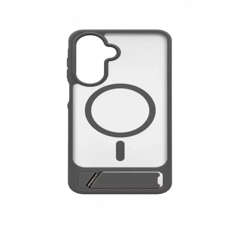 Evelatus Samsung Galaxy A17 4G / A17 5G kummikattega MagSafe alusega ümbris suitsuhall
