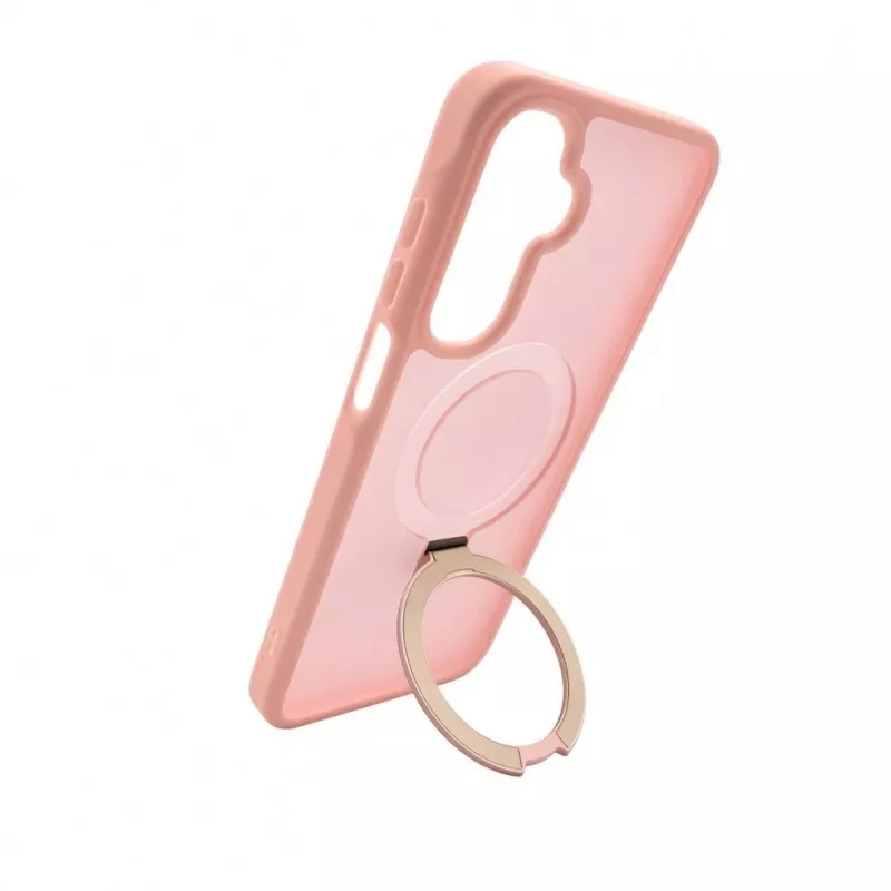 Evelatus Samsung Galaxy A17 4G / A17 5G Shield Case koos MagSafe ja alusega, matt heleroosa