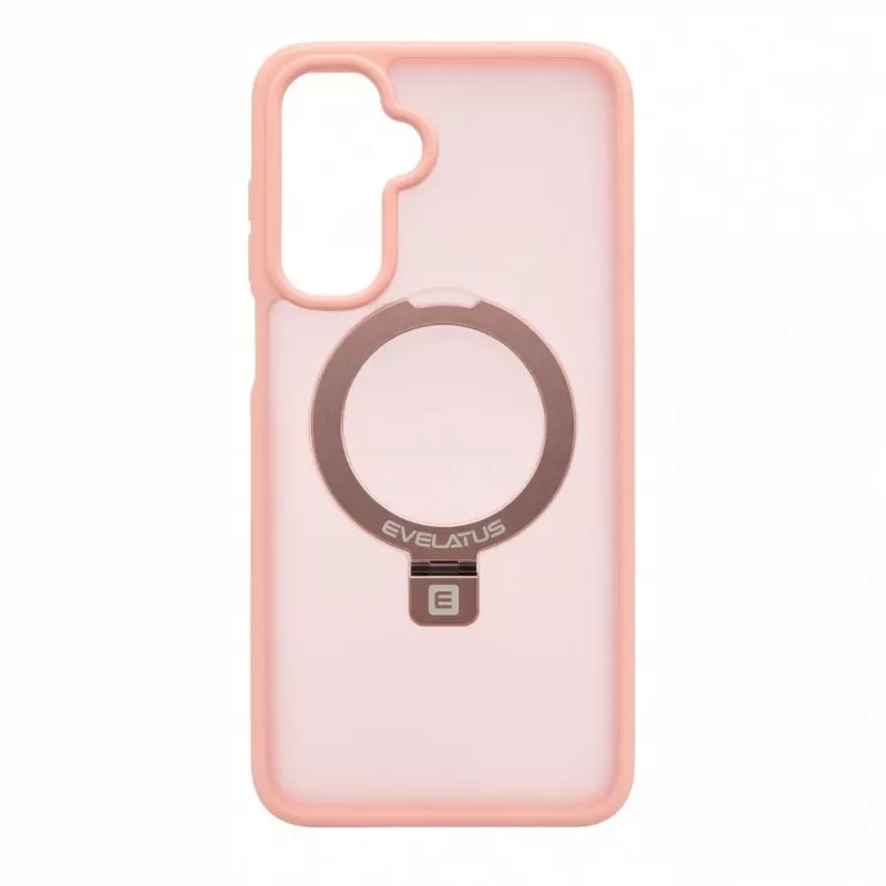 Evelatus Samsung Galaxy A17 4G / A17 5G Shield Case koos MagSafe ja alusega, matt heleroosa