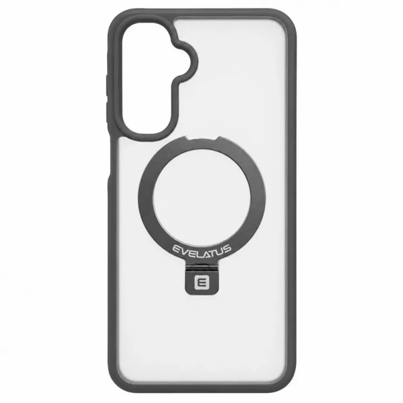 Evelatus Samsung Galaxy A17 4G / A17 5G kaitseümbris MagSafe ja alusega, matt suitsuhall