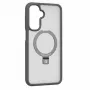 Evelatus Samsung Galaxy A17 4G / A17 5G kaitseümbris MagSafe ja alusega, matt suitsuhall