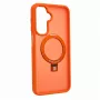 Evelatus Samsung Galaxy A17 4G / A17 5G kaitseümbris MagSafe ja alusega, matt rõngas, oranž