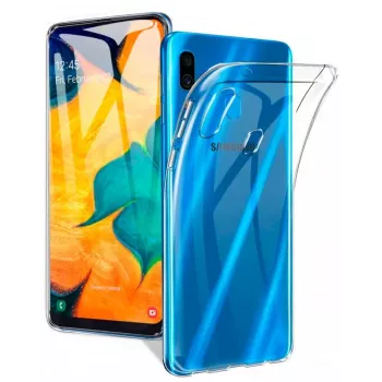 Evelatus Samsung Galaxy A20 silikoonkate läbipaistev
