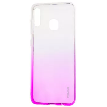 Evelatus Samsung Galaxy A20e Gradient TPU ümbris Roosa-punane