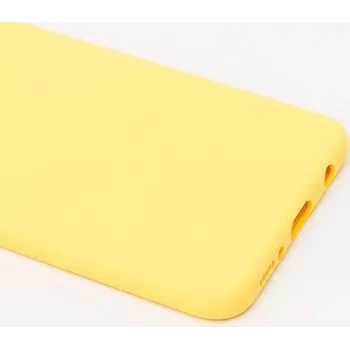 Evelatus Samsung Galaxy A20E Nano Silicone Case Soft Touch TPU Yellow