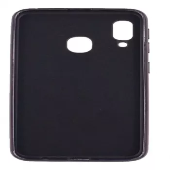 Evelatus Samsung Galaxy A20e Water Ripple Full Color Electroplating Tempered Glass Screen Protector Black