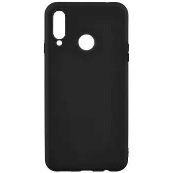 Evelatus Samsung Galaxy A20s Nano Silicone Case Soft Touch TPU Black