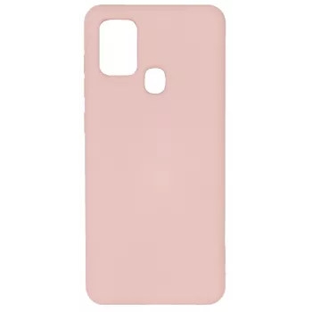 Evelatus Samsung Galaxy A21s Nano Silicone Case Soft Touch TPU Beige