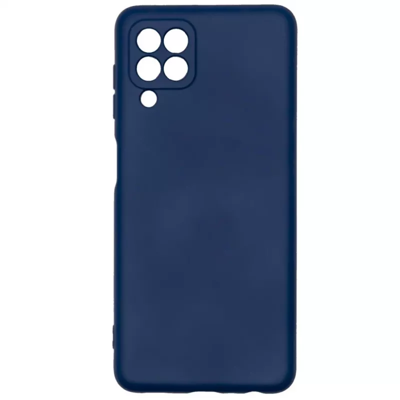 Evelatus Samsung Galaxy A22 4G Nano Silicone Case Soft Touch TPU Navy Blue