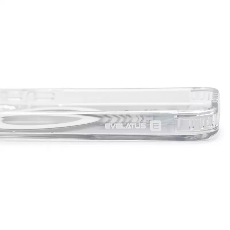 Evelatus Samsung Galaxy A37 / A36 hübriidkate MagSafe PC+TPU 360 metallaluse läbipaistev