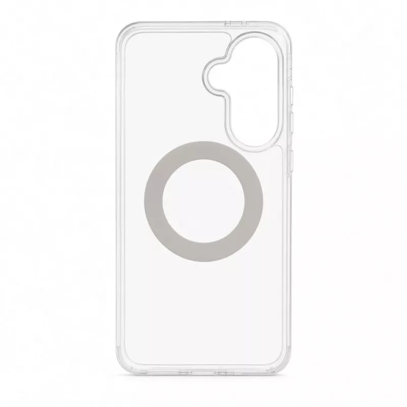Evelatus Samsung Galaxy A37 / A36 hübriidkate MagSafe PC+TPU 360 metallaluse läbipaistev