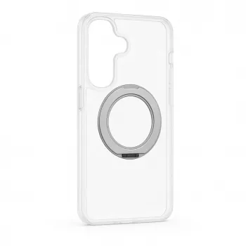 Evelatus Samsung Galaxy A37 / A36 hübriidkate MagSafe PC+TPU 360 metallaluse läbipaistev