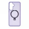 Evelatus Samsung Galaxy A37 / A36 kaitseümbris MagSafe'i ja alusega, matt lavendel-lilla